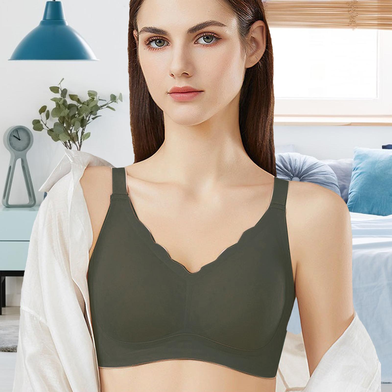 บราดันทรงไร้ตะเข็บพร้อมฟองน้ำถ - T Shirt Bra Seamless บทวิจารณ์และราคา