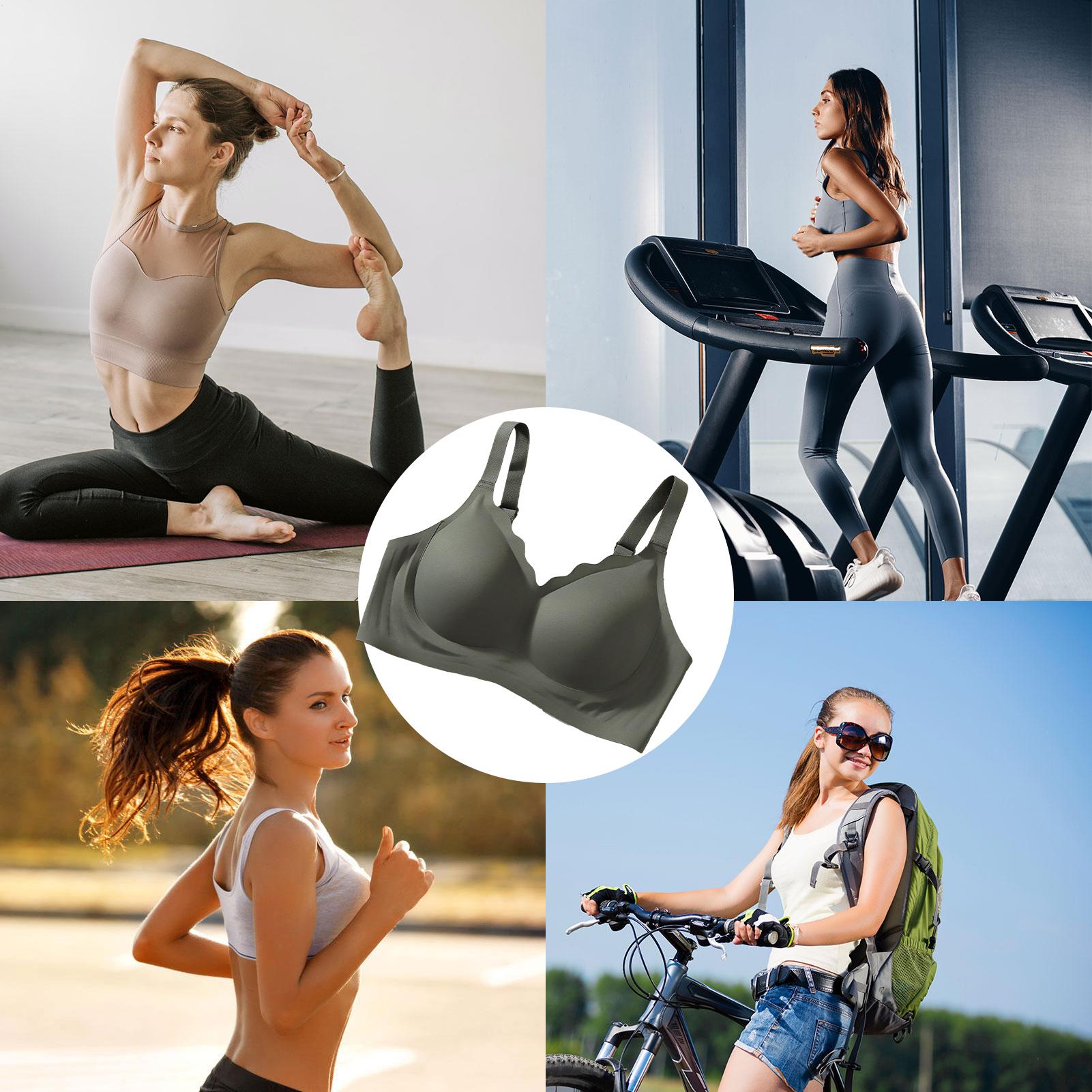 บราดันทรงไร้ตะเข็บพร้อมฟองน้ำถ - T Shirt Bra Seamless บทวิจารณ์และราคา