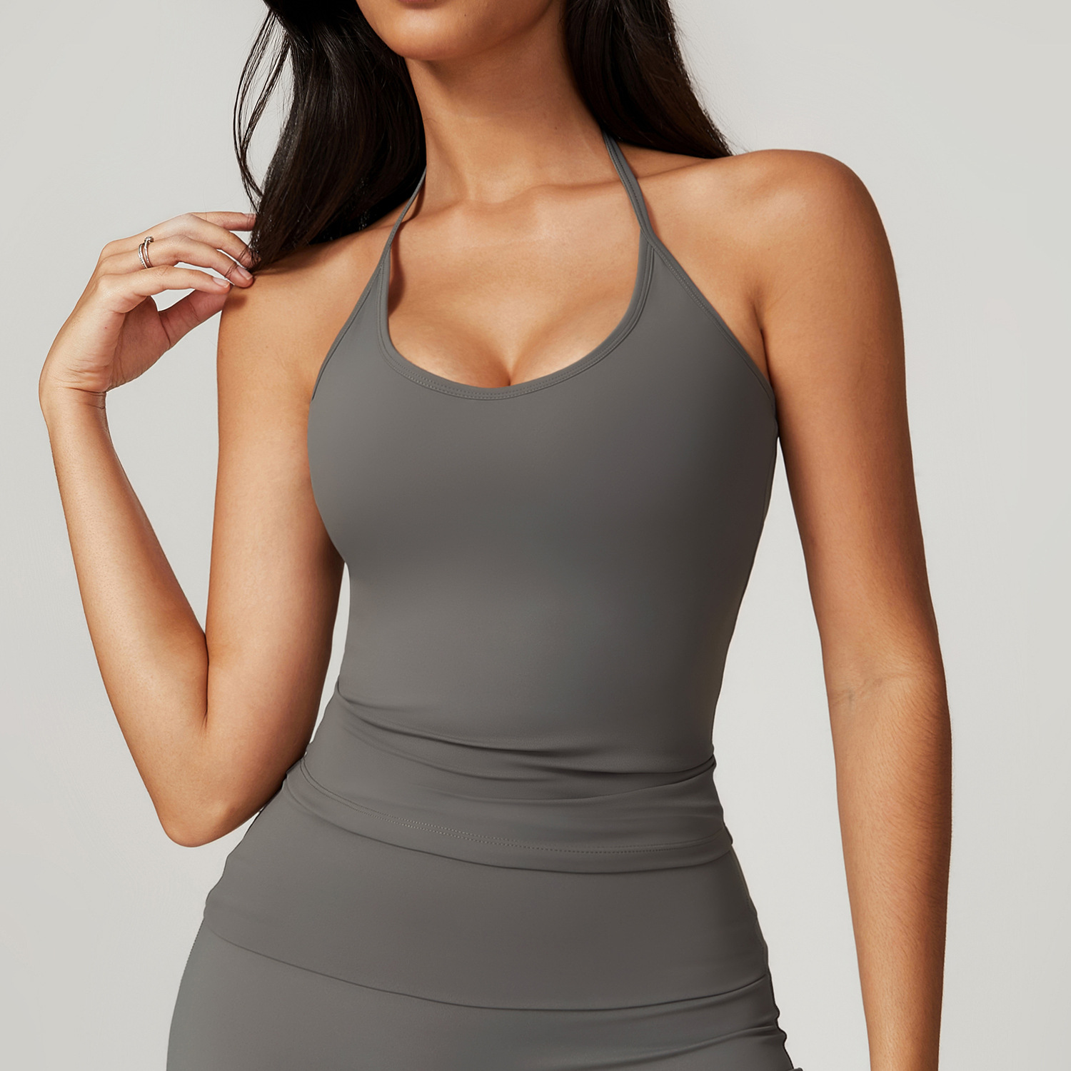 ผู้หญิงโยคะเสื้อกั๊กกีฬา Bra ฟ - Sports Bra Racerback บทวิจารณ์และราคา
