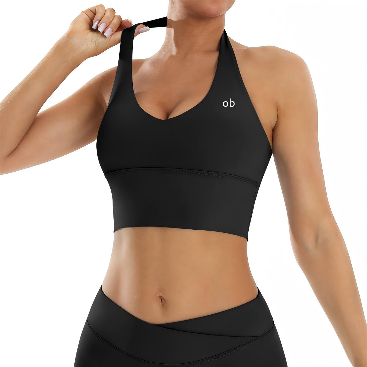 บราโยคะสำหรับผู้หญิงแบบคล้องคอ - Sports Bra Racerback บทวิจารณ์และราคา