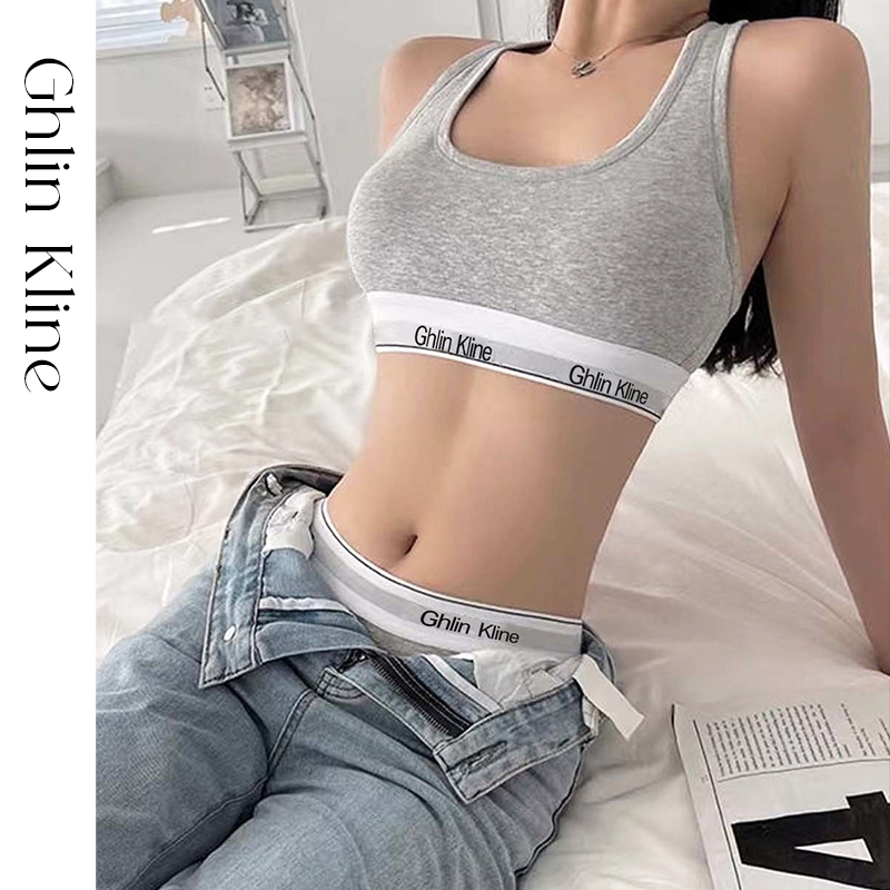2PCS Ghlin Kline ชุดชั้นในชุดส - T Shirt Bra Seamless บทวิจารณ์และราคา