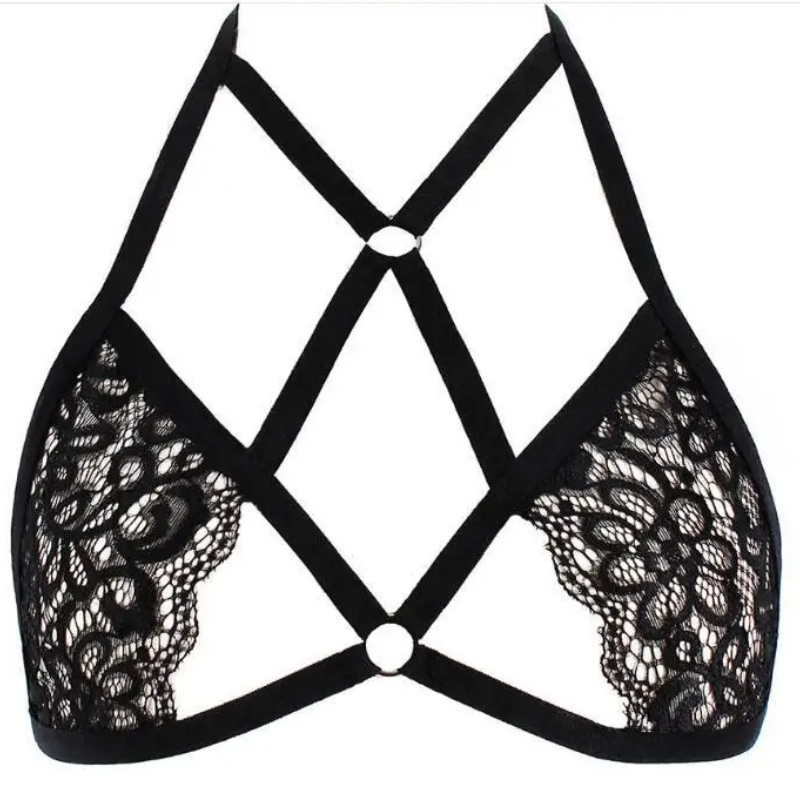 ‌ ชุดชั้นในลูกไม้แฟชั่นยูโร: บ - Lace Bralette Set บทวิจารณ์และราคา