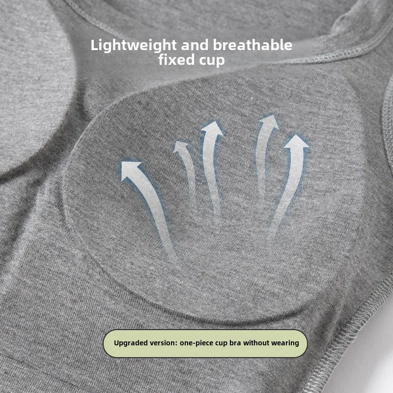 เสื้อกล้ามกีฬาบราในตัวไร้ตะเข็ - T Shirt Bra Seamless บทวิจารณ์และราคา