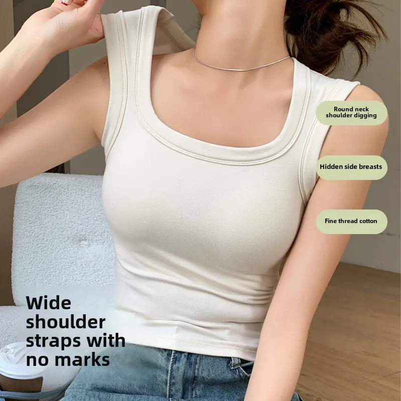 เสื้อกล้ามกีฬาบราในตัวไร้ตะเข็ - T Shirt Bra Seamless บทวิจารณ์และราคา