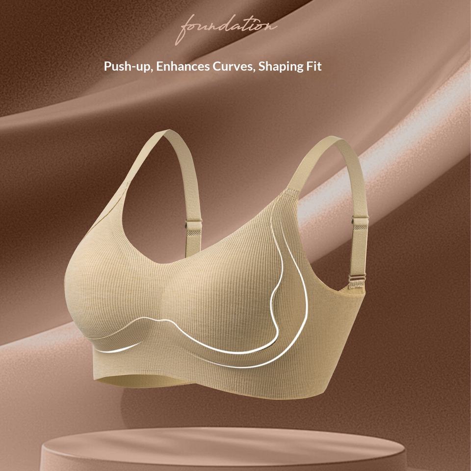 บราไร้สายสำหรับผู้หญิง บราแบบเ - T Shirt Bra Seamless บทวิจารณ์และราคา