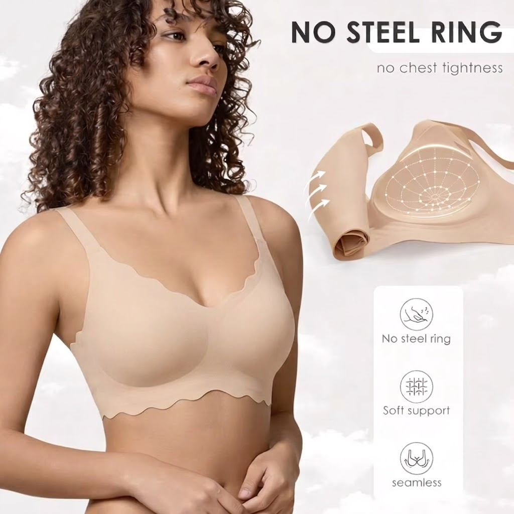 บราไร้สายแบบไร้ตะเข็บ รองรับทร - T Shirt Bra Seamless บทวิจารณ์และราคา