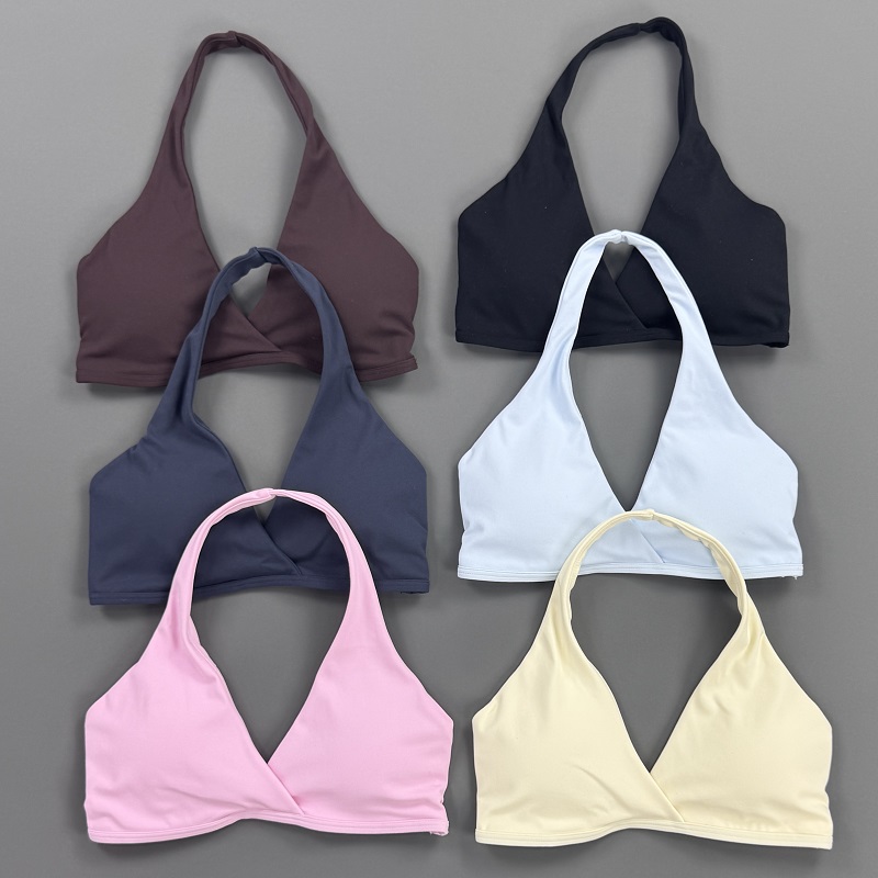 เสื้อออกกำลังกายผู้หญิง ทรงฮอล - Sports Bra Racerback บทวิจารณ์และราคา